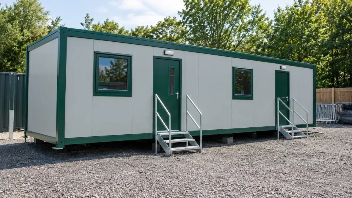 Portable cabin exterior